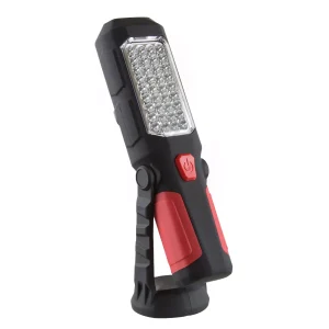 1 200 Lumen Dual-Beam LED Flashlight With Magnetic Swivel Base and Hanging Hook